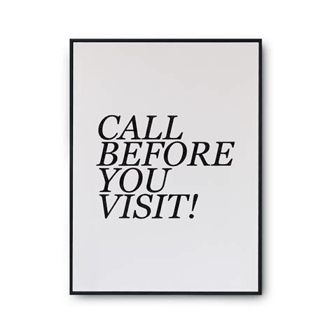 Before You Visit .